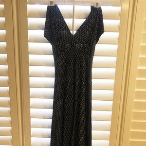 BR Blue and white dress